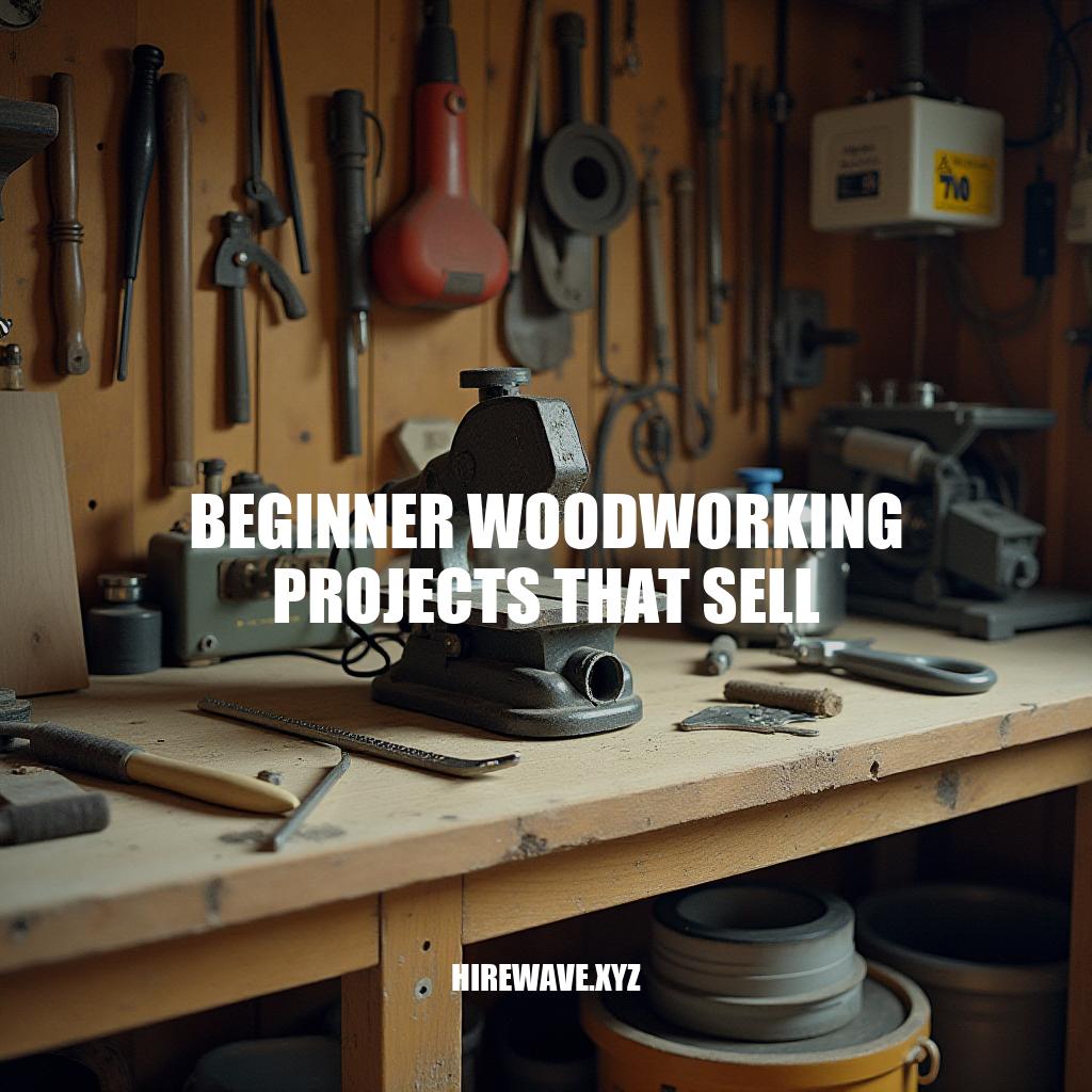 5 Beginner Woodworking Projects That Sell: A Profitable Guide for Novice Woodworkers