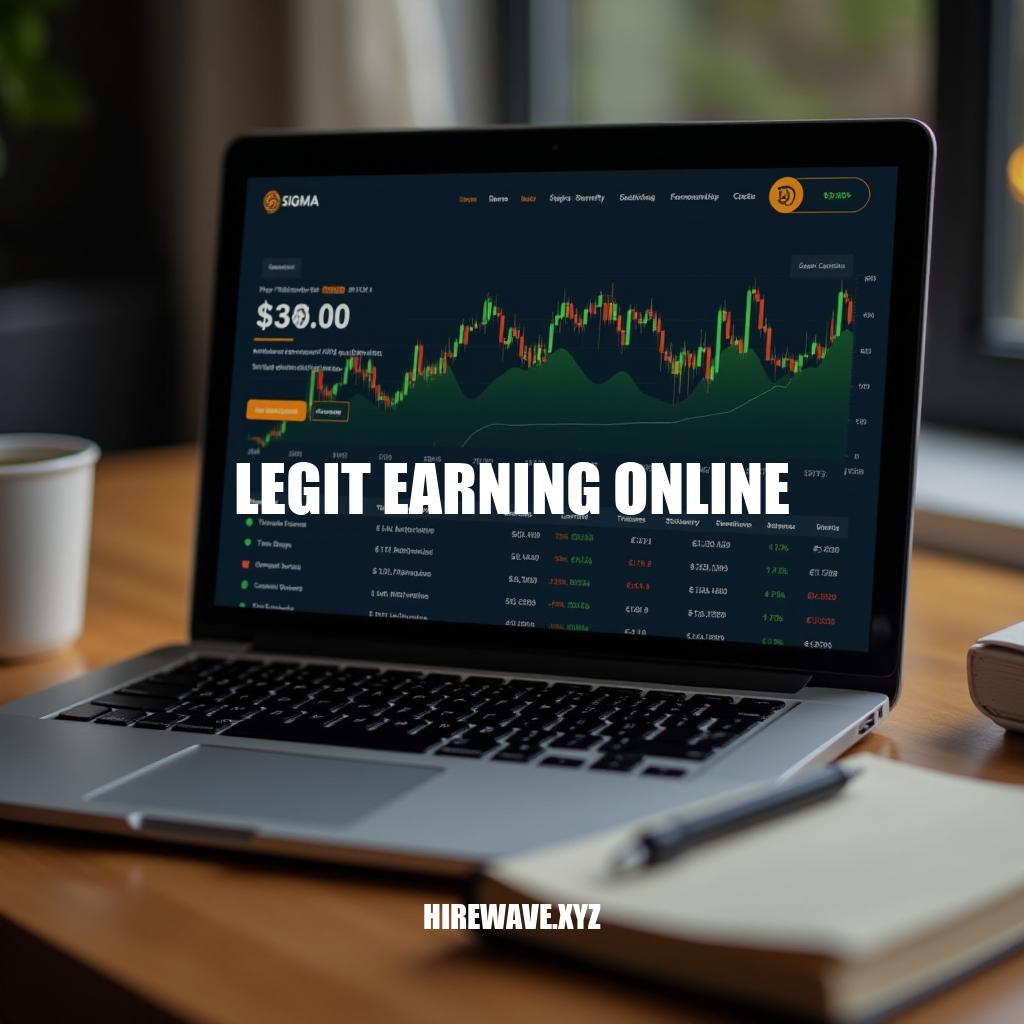 Legit Earning Online: A Guide to Making Money Safely